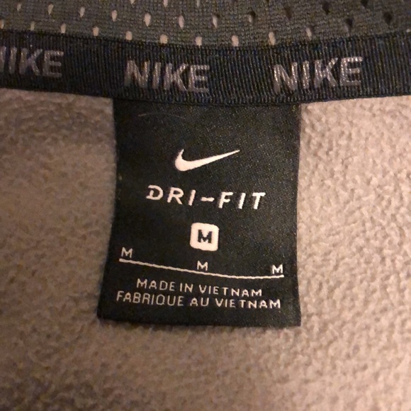 Nike Dri Fit Zip Up Just Do It hooded SZ M R1 - Picture 4 of 4